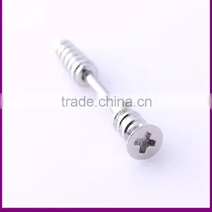 Wholesale Cheap Price Surface Barbell Surgical Steel Nipple Rings thumbnail-2
