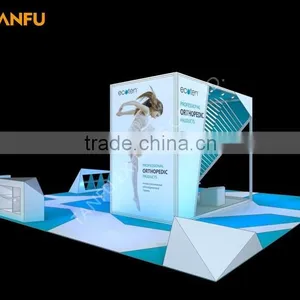 TANFU 10mx10m Large Trade Show Exhibition Display Booth thumbnail-4
