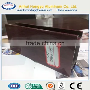 Wooden Grain Double Sliding Window Aluminium Extrusion Profiles (thermal Break) thumbnail-4