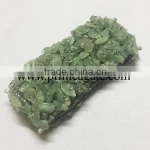 Green Aventurine Elastic Band Bracelet | A Grade Good Quality Gemstone Bracelet | Agate New Jewelry 2016 Bracelets thumbnail-1