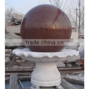 Natural Marble Stone Ball for Garden Decoraction thumbnail-3
