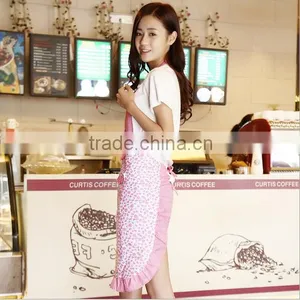 Women Kitchen Bib Apron Cute Cooking Apron / Kitchen Woman Cotton Apron thumbnail-2