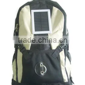 Solar Backpack/solar Energy Backpack, Engery Supply for Mobile Phone, PDA, MP3/MP4, Suitable for Outdoors Activities(OEM/ODM) thumbnail-1