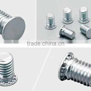 Flush-head Stainless Steel Self Clinching Studs for Sheet Metal thumbnail-4