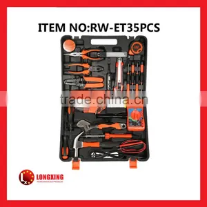 Factory Supply Hot Sale Professional Electrical 35pcs Tool Set Home Tool Set Household Tool Set Home Appliance Maintenance thumbnail-1