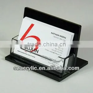 Office Acrylic Name Card Container Business Card Box thumbnail-1