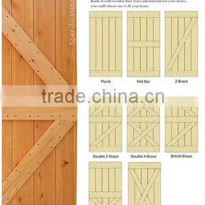 Low Price New Design Wooden Double or Single Door Designs thumbnail-5