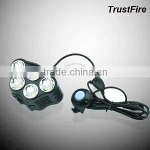 TrustFire New Desire TR-D010 8.4v Headlamp Led Flashlight 5*Cree T6 LED 2800LM Bicycle Light thumbnail-1