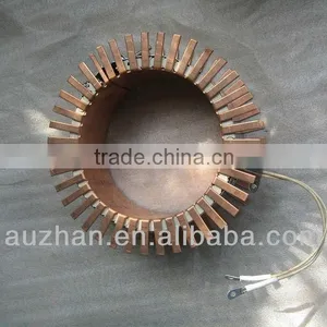 Stainless Ceramic Band Heater With Copper Cooling Fin thumbnail-1