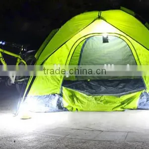 Solar Power Rechargeable LED Camping Lantern thumbnail-5