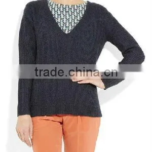 Wool Sweater Design for Girl thumbnail-1