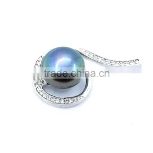 925 Silver Jewelry Wholesale Fashion Jewelry Pearl Pendant Designs thumbnail-2