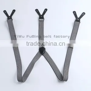 Boy and Girl Elastic Fabric Suspenders Belt With pu Buckle thumbnail-1