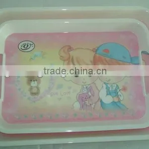 Melamine Tray With Handles thumbnail-1