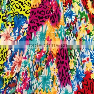 100% Polyester Knitting Printed Fabric thumbnail-1