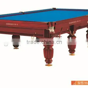 Sengo Sports Slate Playfield Pool Table Classic Russian Pyramid Billiard Table thumbnail-5