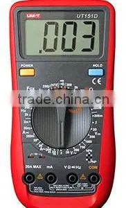 Economical Digital Multimeter, AC/DC/Resistance/Capacitance/Frequency UT151D thumbnail-1