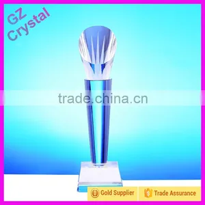2015 Basketball Glass Crystal Trophy Wholesale thumbnail-2