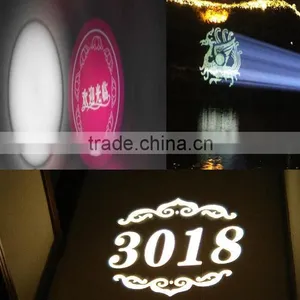 China Best Selling Hot Style 30/40/50/60w Waterproof LED Ads Projection Lamp,gobo Building Projection ,Taiwan CREE thumbnail-1