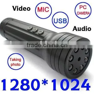 TOP!!! 720*480,30fps,AVI Format Torch DVR Camera thumbnail-1