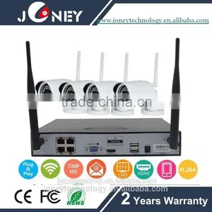Hot Automatic Connection Wifi Security IP Camera With NVR Kit thumbnail-1