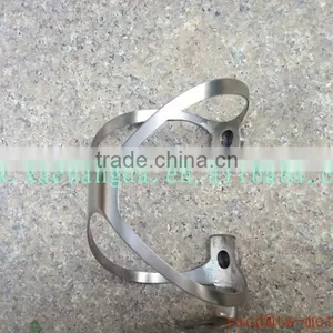 Cheap Titanium Cup Holder With Handing Brush Finished High Quality Bicycle Titanium XACD Water Bottle Cages thumbnail-4