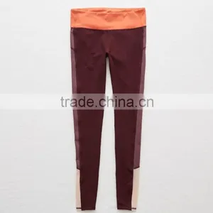 High Waist Long Fitness Sports Leggings Wholesale Yoga Pants thumbnail-3
