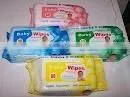Spunlace Nonwoven Material for Wet Tissue Baby Wipes thumbnail-1