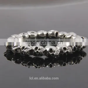 Fashion Jewelry Halloween Decoration Skull Bracelet Carnival Theme Party Dress 2015 New Made in China Yiwu thumbnail-1
