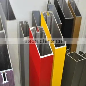 Top Quality Aluminium Curtain Wall Profiles Quality Guaranteed With Different Colors thumbnail-1