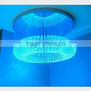 Crystal Led Light Source Ceiling Chandelier thumbnail-4