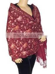 Ladies Pakistani Kashmiri Shawl thumbnail-1
