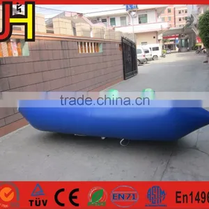 2 Tubes Flying Towables, Inflatable Flying Fish Banana Boat For Water Sports thumbnail-5