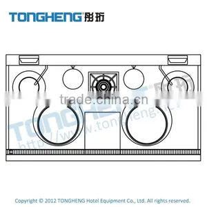 Double Wok Range thumbnail-1