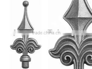 Wrought Iron Spearhead Iron Gate and Fence Finials thumbnail-2