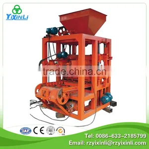 Hollow Concrete Block Making Machine Price in India List for Sale thumbnail-4