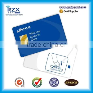SLE4442/ SLE4428 Chip CR80 Plastic Contact IC Cards With Magnetic Stripe thumbnail-4