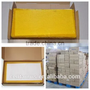 Best Price Yellow Beeswax Foundation Sheet Comb Foundation Sheet With Lowest Price thumbnail-1