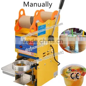Small Automatic Plastic Paper Cup Sealing Machine thumbnail-3