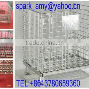 Foldable Wire Mesh Container for USA CustomersXHL-12 thumbnail-1
