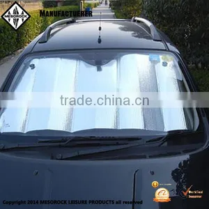Wholesale Cheap Silver Car Front Window Sun Shade Car Sun Visor thumbnail-1