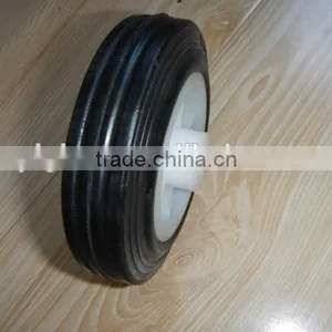 4 Inch Solid Rubber Wheel for Tool Carts thumbnail-3
