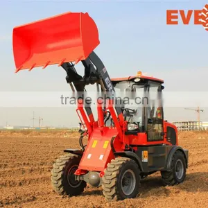 2015 New Design Everun 1.0 Ton Small Agricultural Machine Mini Wheel Loader With Sweeper thumbnail-6