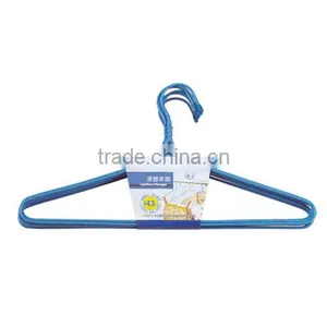 8 Pieces Plastic Plated Clothes Hangers thumbnail-1