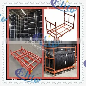 Tire Storage Shelving Wire Roll Cage thumbnail-2