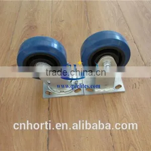 Trolley Caster Wheel/ Caster for Danish Cart/5" Nylon thumbnail-4