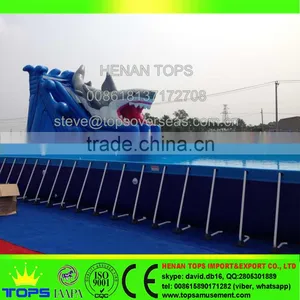 Above Ground Bracket Swimming Pool Durable PVC Metal Bracket Swimming Pool thumbnail-6