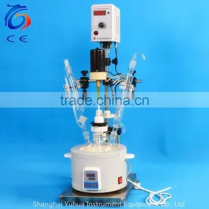 2L Single-Layer Glass Reactor For Laboratory thumbnail-1