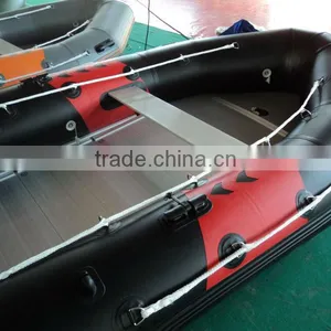 ce PVC Material Aluminium Floor High-speed Inflatable Boat thumbnail-3