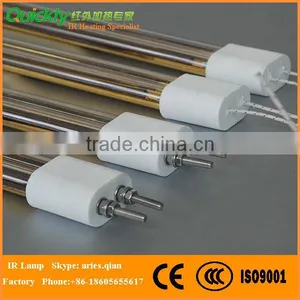 Glass Tube Medium Wave Quartz Heater 1000W for Paper Drying thumbnail-1